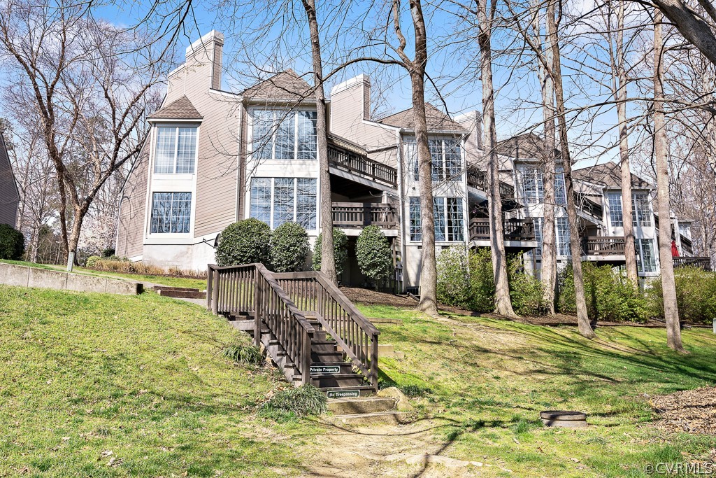 1767 Raintree Commons Drive Henrico, VA 23238 - Photo 23 of 27 a view of a house with a yard
