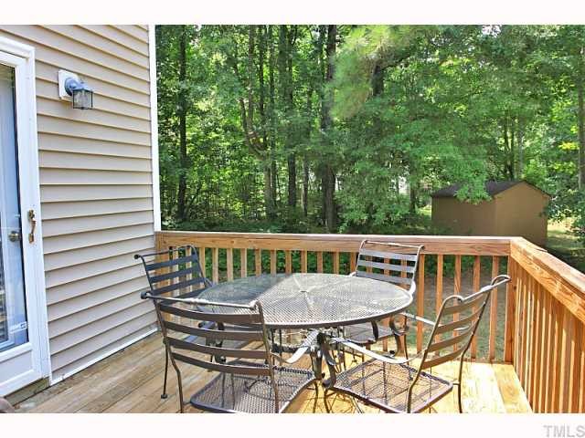 2708 Rustic Brick Road Raleigh, NC 27603 - Photo 10 of 12 a view of a chairs and table in the balcony