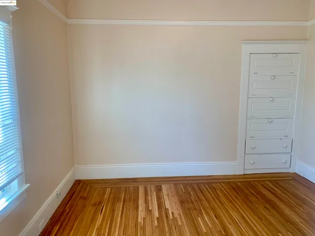 a view of room with walk in closet