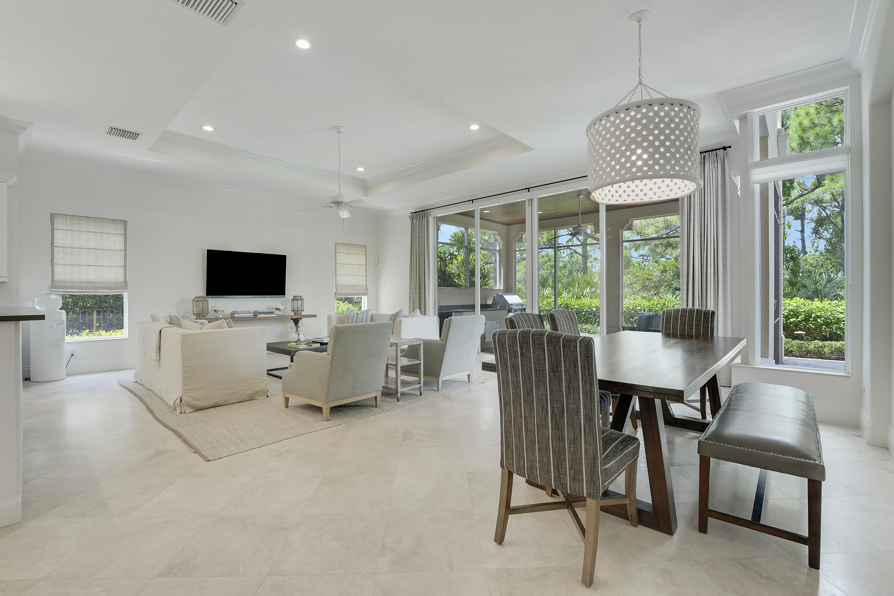 140 Tulip Tree Court Jupiter, FL 33458 - Photo 19 of 80 a view of a livingroom with furniture window and outside view