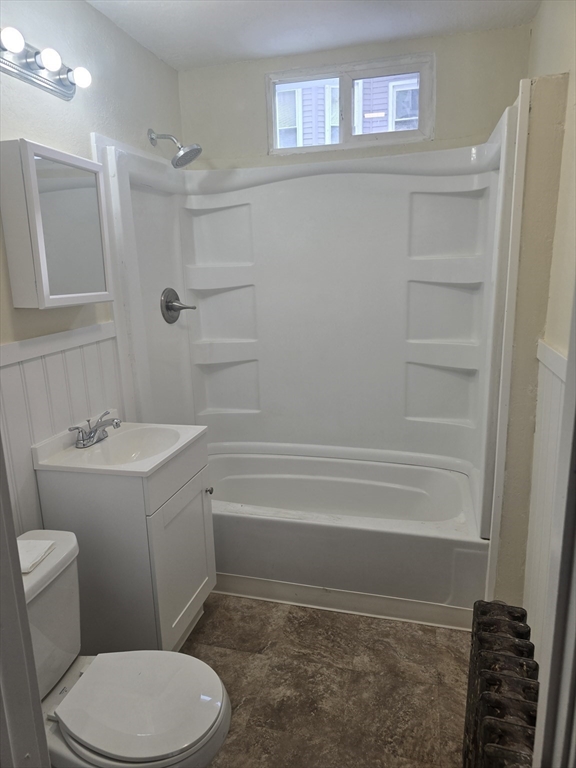 100 Albemarle Street, Unit 1 Springfield, MA 01109 - Photo 5 of 11 a bathroom with a sink a toilet and shower