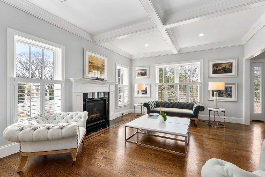25 Byron Road Weston, MA 02493 - Photo 4 of 21 a living room with furniture or fireplace and a large window