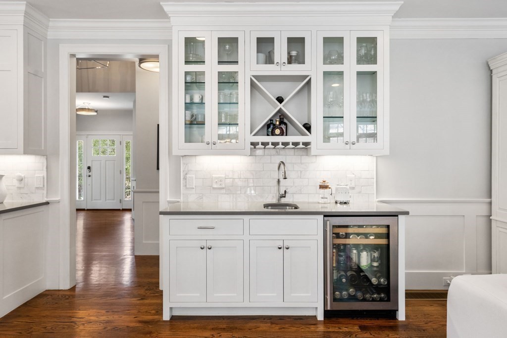 25 Byron Road Weston, MA 02493 - Photo 8 of 21 a view of cabinets and wooden floor