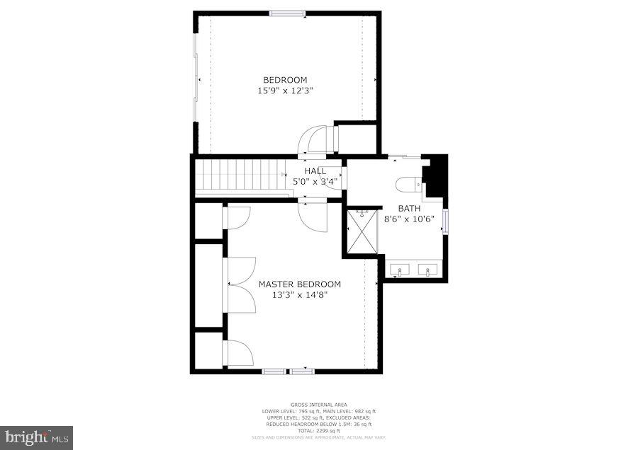 4265 Chapel Road Perry Hall, MD 21128 - Photo 30 of 32 Upper Level Floor Plan