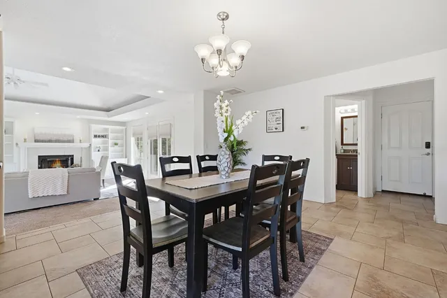 a view of roof with sitting area