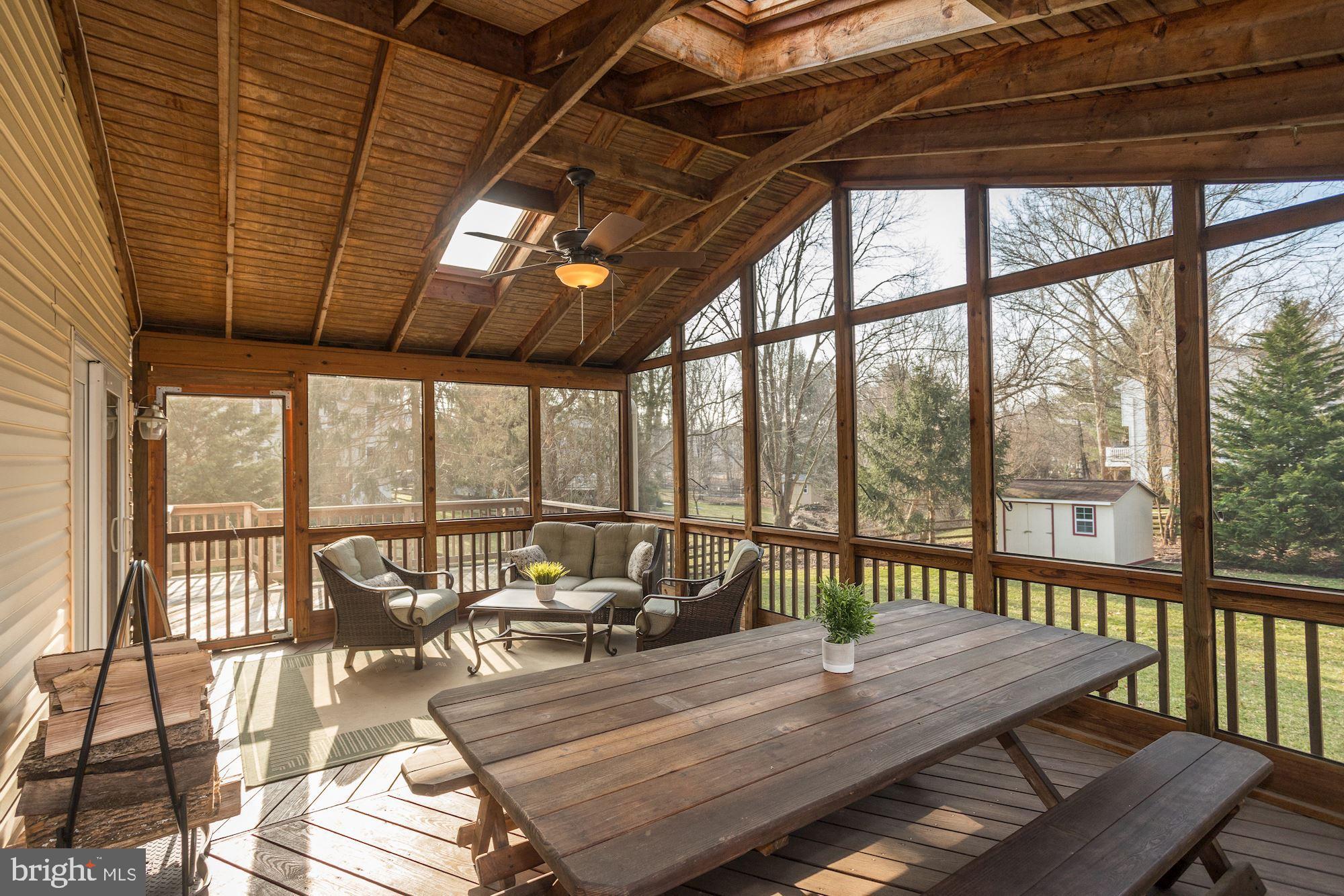 7263 Kindler Road Columbia, MD 21046 - Photo 38 of 47 Screened Porch