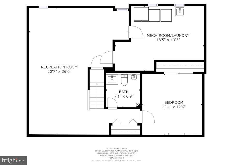 7263 Kindler Road Columbia, MD 21046 - Photo 47 of 47 Floor Plan