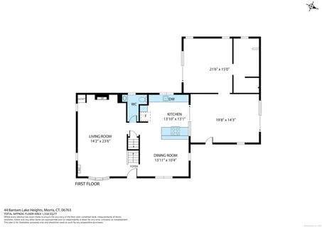 a picture of a room with a white wall and a picture