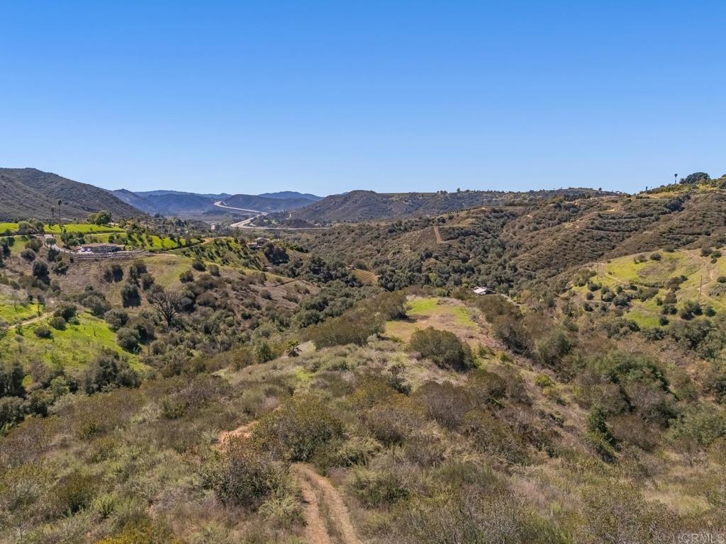 0 Stewart Canyon Road Fallbrook, CA 92028 - Photo 6 of 15 Winter Aerial View from the top of the property