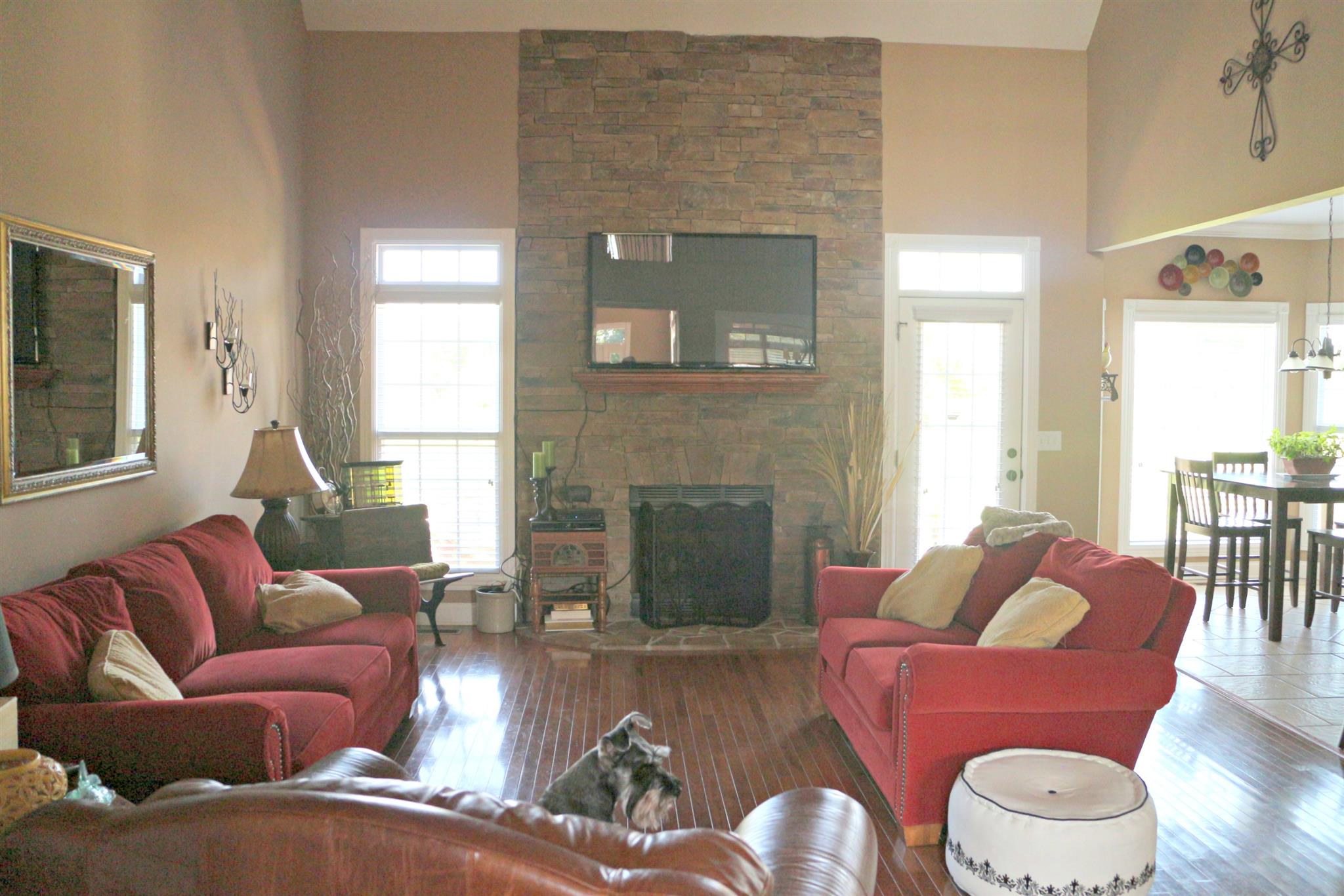 94 Ridgecrest Drive Winchester, TN 37398 - Photo 7 of 13 Living room space that opens into the kitchen, the foyer and dining area. This home makes entertaining a fun thing to do.