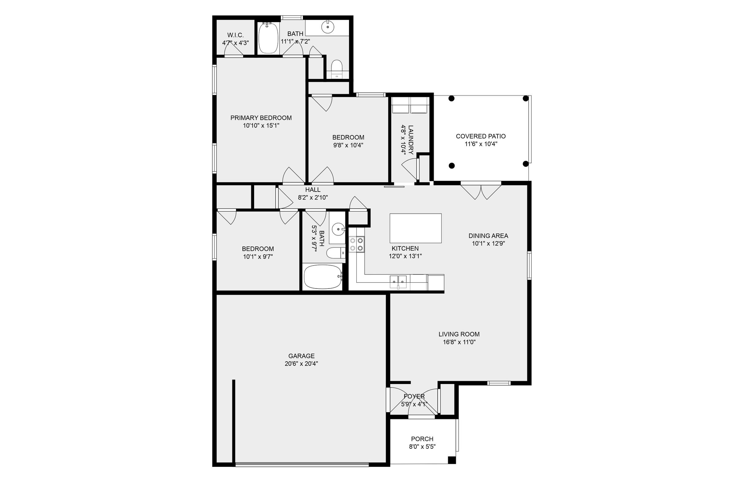 1603 Abbey Loop Foley, AL 36535 - Photo 34 of 35 Floor Plan