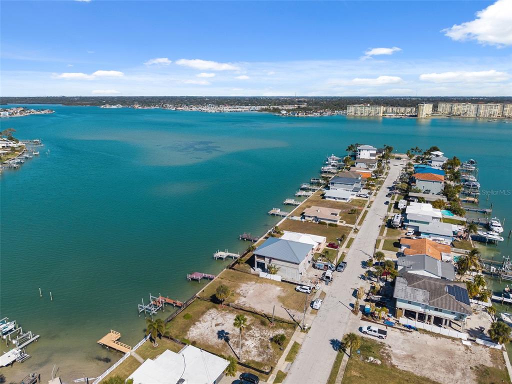 15307 Harbor Drive Madeira Beach, FL 33708 - Photo 15 of 26 an aerial view of a house with a lake view