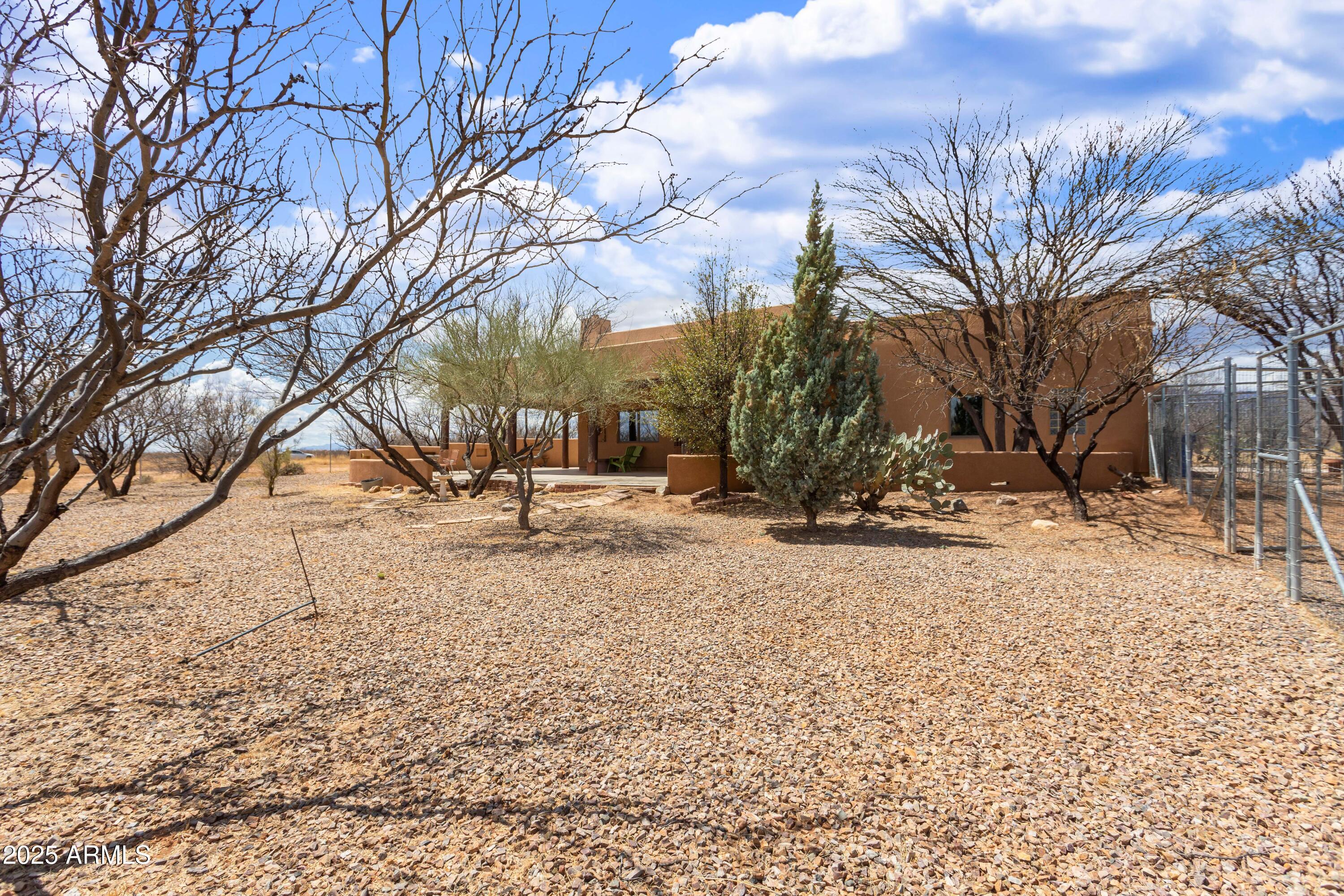 8765 South Airstrip Road Hereford, AZ 85615 - Photo 37 of 47 a view of a snow with a yard