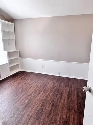 wooden floor in a room