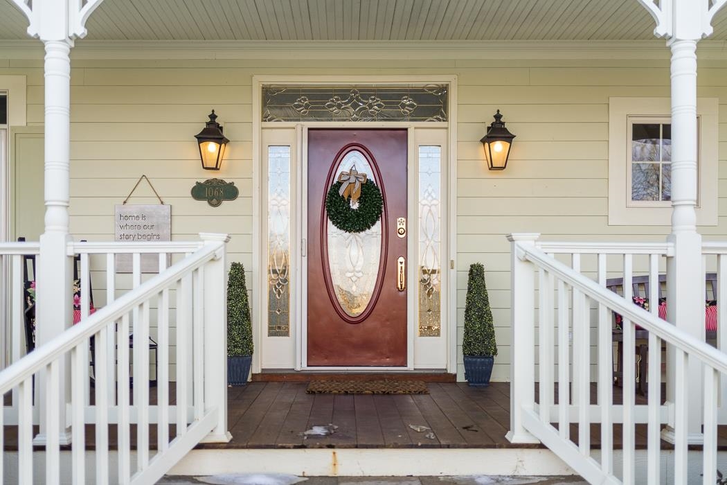 1068 Entry School Road Fishersville, VA 22939 - Photo 2 of 74 a view of a entryway door with wooden floor