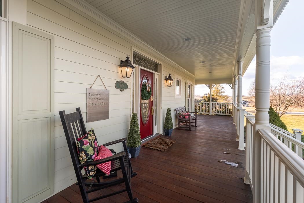 1068 Entry School Road Fishersville, VA 22939 - Photo 7 of 74 a view of a porch with furniture and wooden floor