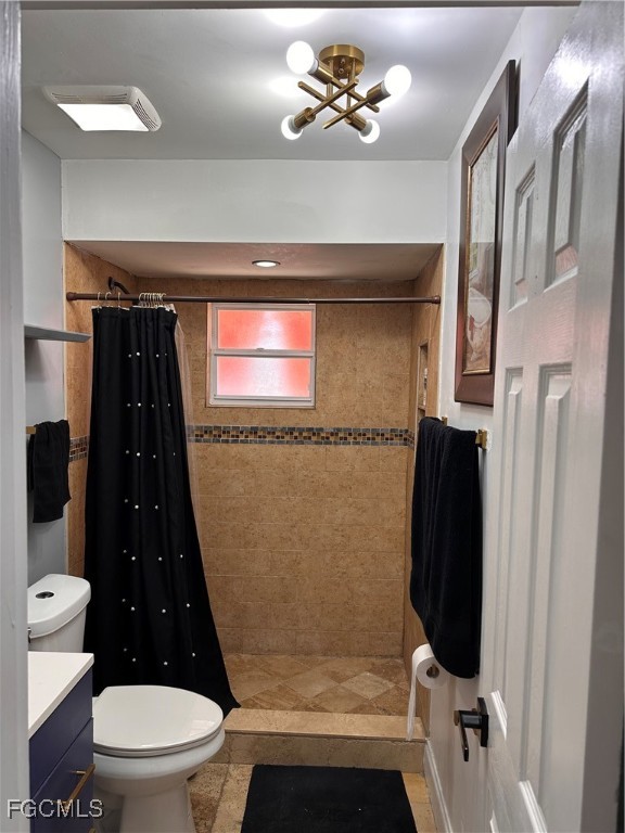 120 Rowland Road Lehigh Acres, FL 33936 - Photo 15 of 21 a bathroom with a toilet and a shower