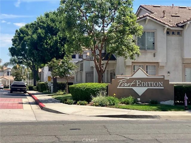 a sign on the side of a building