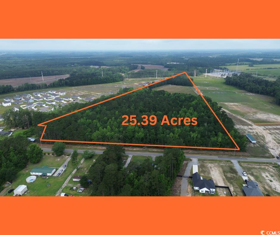 777 Loris Sc 29569 Loris, SC 29569 - Photo 1 of 13 Overview of rural landscape with property boundari