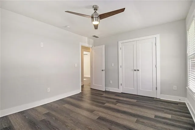 wooden floor in an empty room