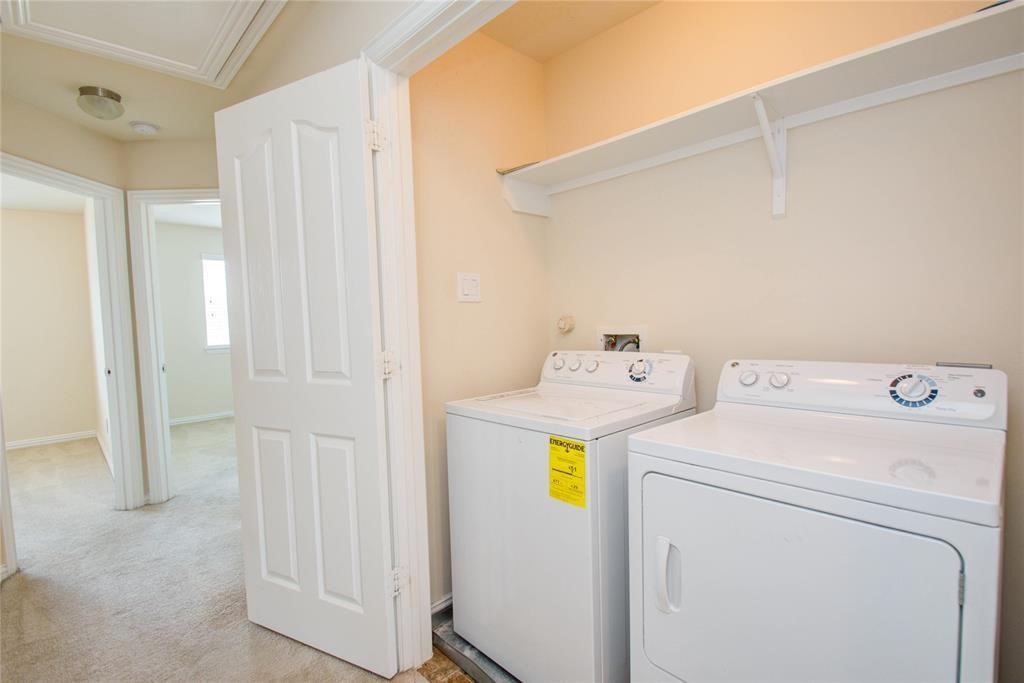 5136 Gable Lane Houston, TX 77066 - Photo 23 of 25 Great location for the washer & dryer: second floor, near the bedrooms!