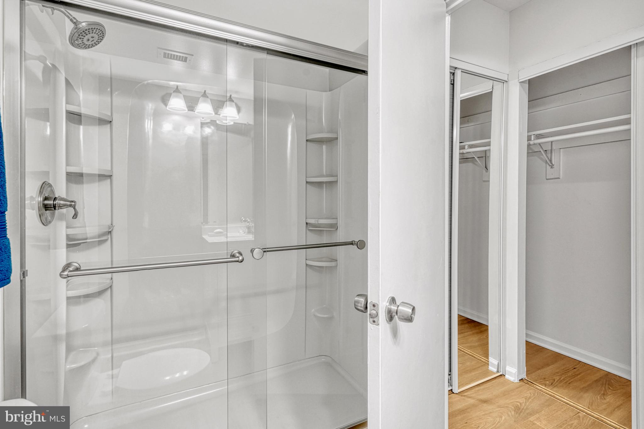 5815 Cove Landing Road, Unit 204 Burke, VA 22015 - Photo 30 of 39 walk in shower in en-suite