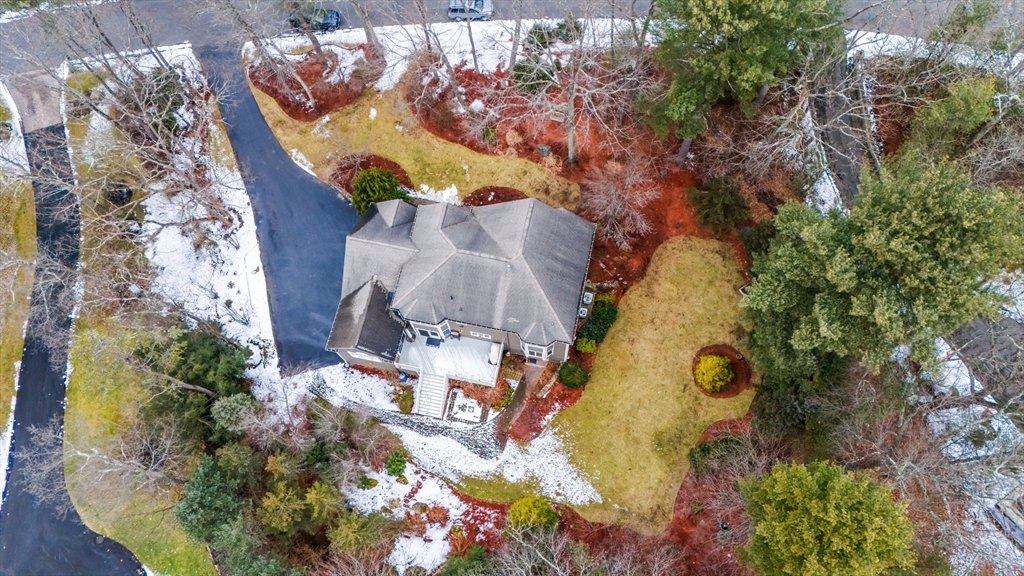 7 Devonshire Road Middleton, MA 01949 - Photo 42 of 42 a aerial view of a house with a yard and garden