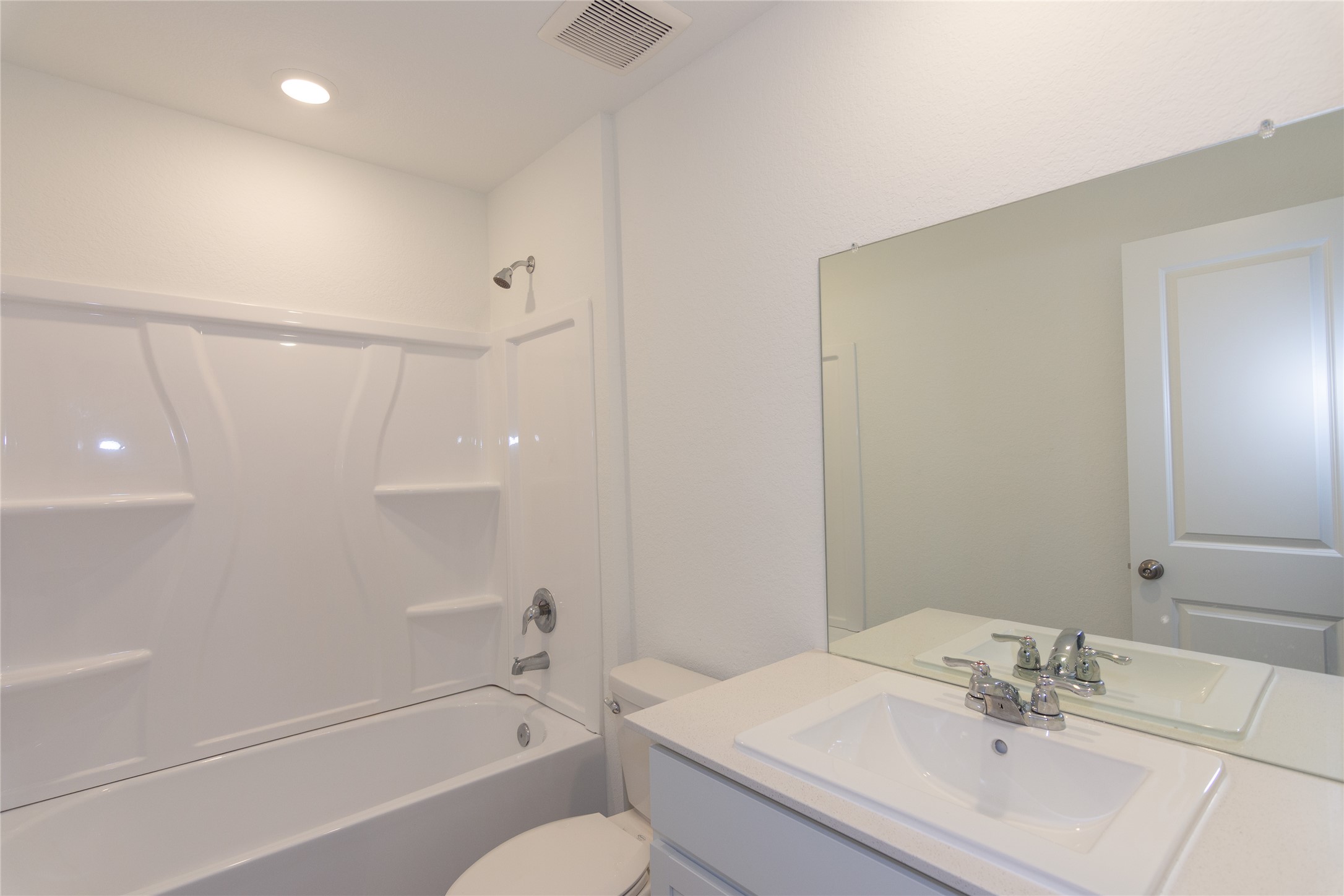 356 Marty Allen Loop Jarrell, TX 76537 - Photo 18 of 33 a bathroom with a sink toilet and shower