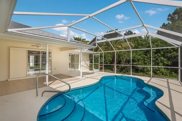 a house view with a outdoor space