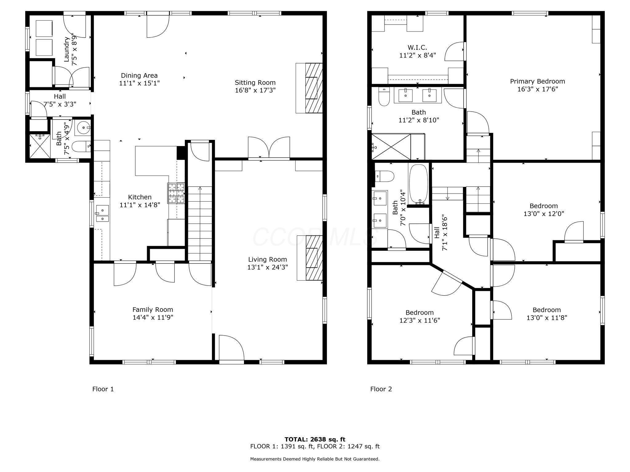 659 Vernon Road Columbus, OH 43209 - Photo 46 of 46 Floorplan
