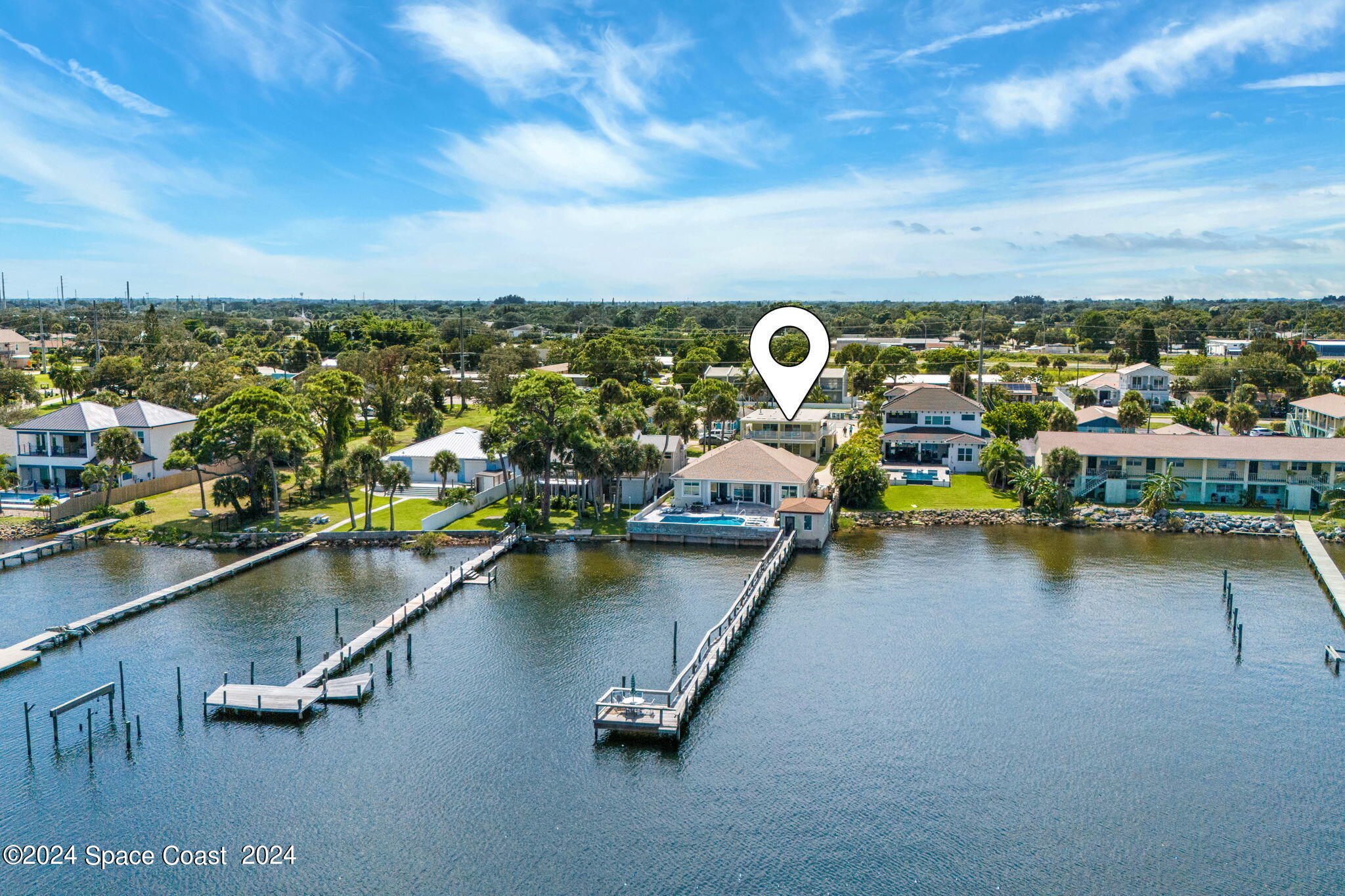 2189 Pineapple Avenue, Unit C Melbourne, FL 32935 - Photo 7 of 67 an aerial view of a filed with seating area