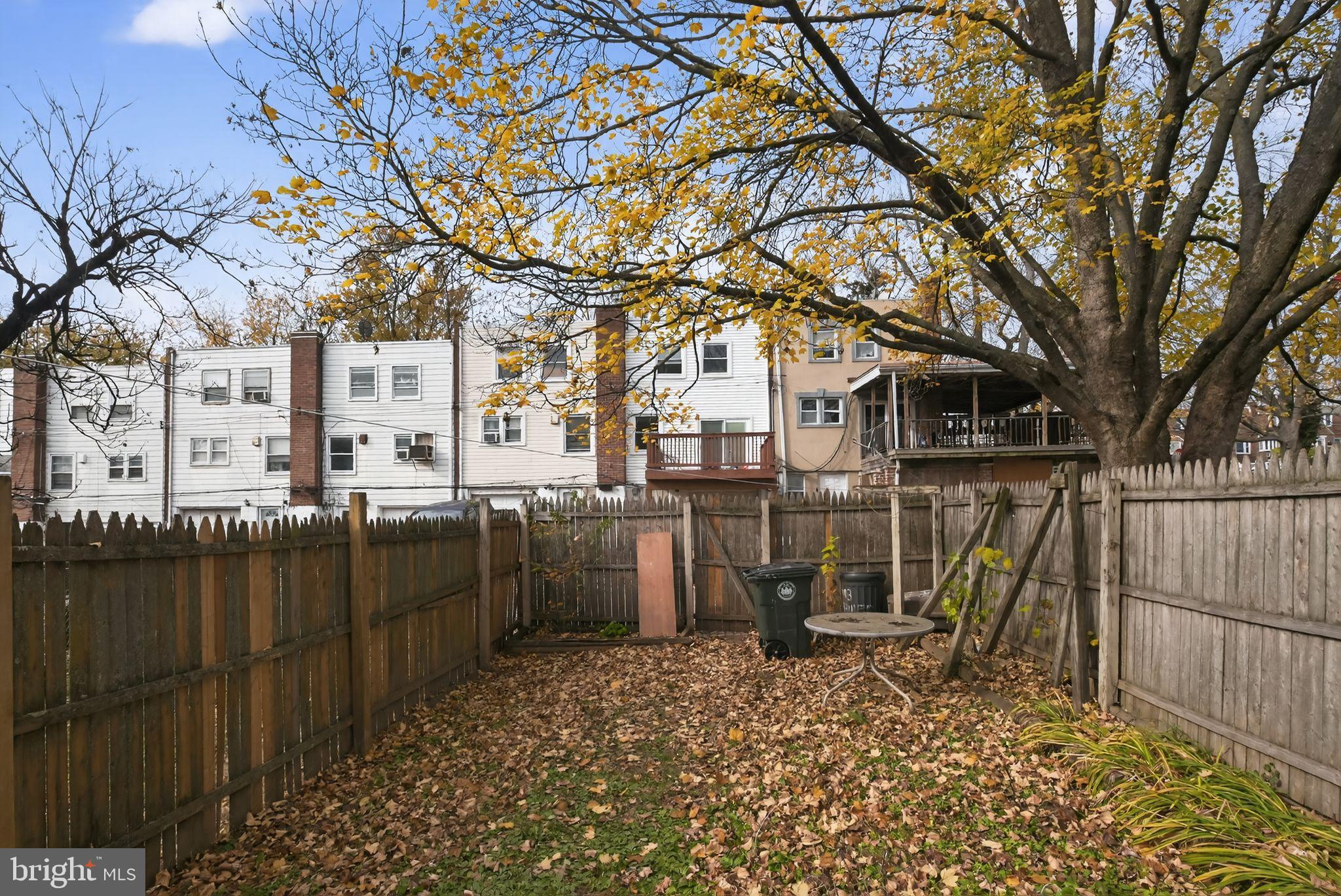 1403 Rainer Road Brookhaven, PA 19015 - Photo 24 of 25 a view of a backyard with large trees