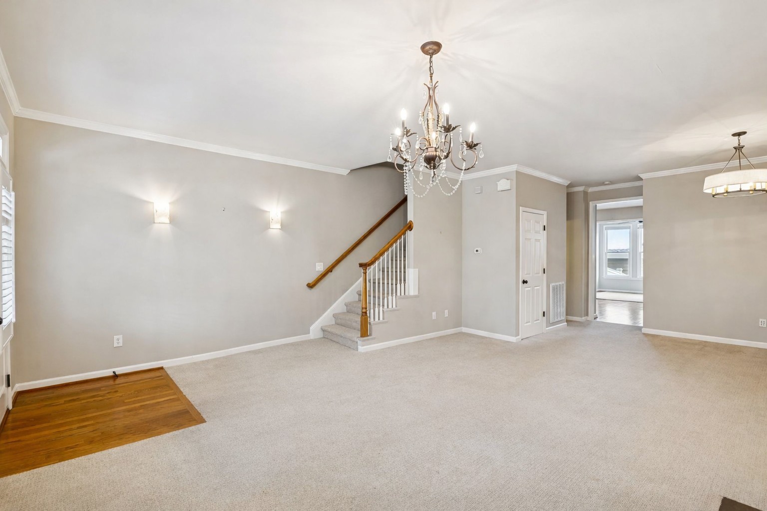604 Watermark Way Franklin, TN 37064 - Photo 5 of 37 wooden floor in an empty room with a window