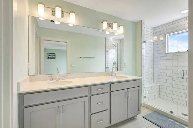 an empty room and closet