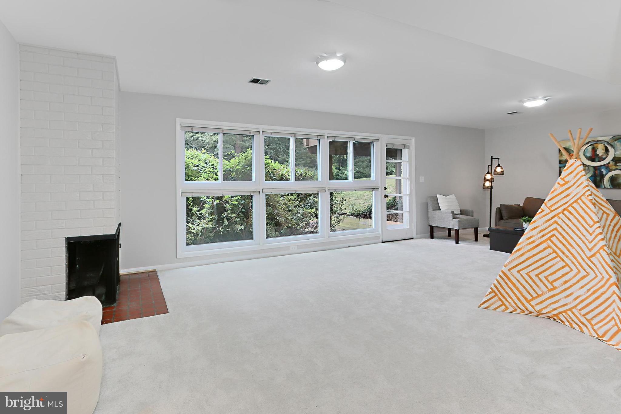 6534 Kerns Road Falls Church, VA 22044 - Photo 28 of 42 Walk out to Backyard. Brand new carpet