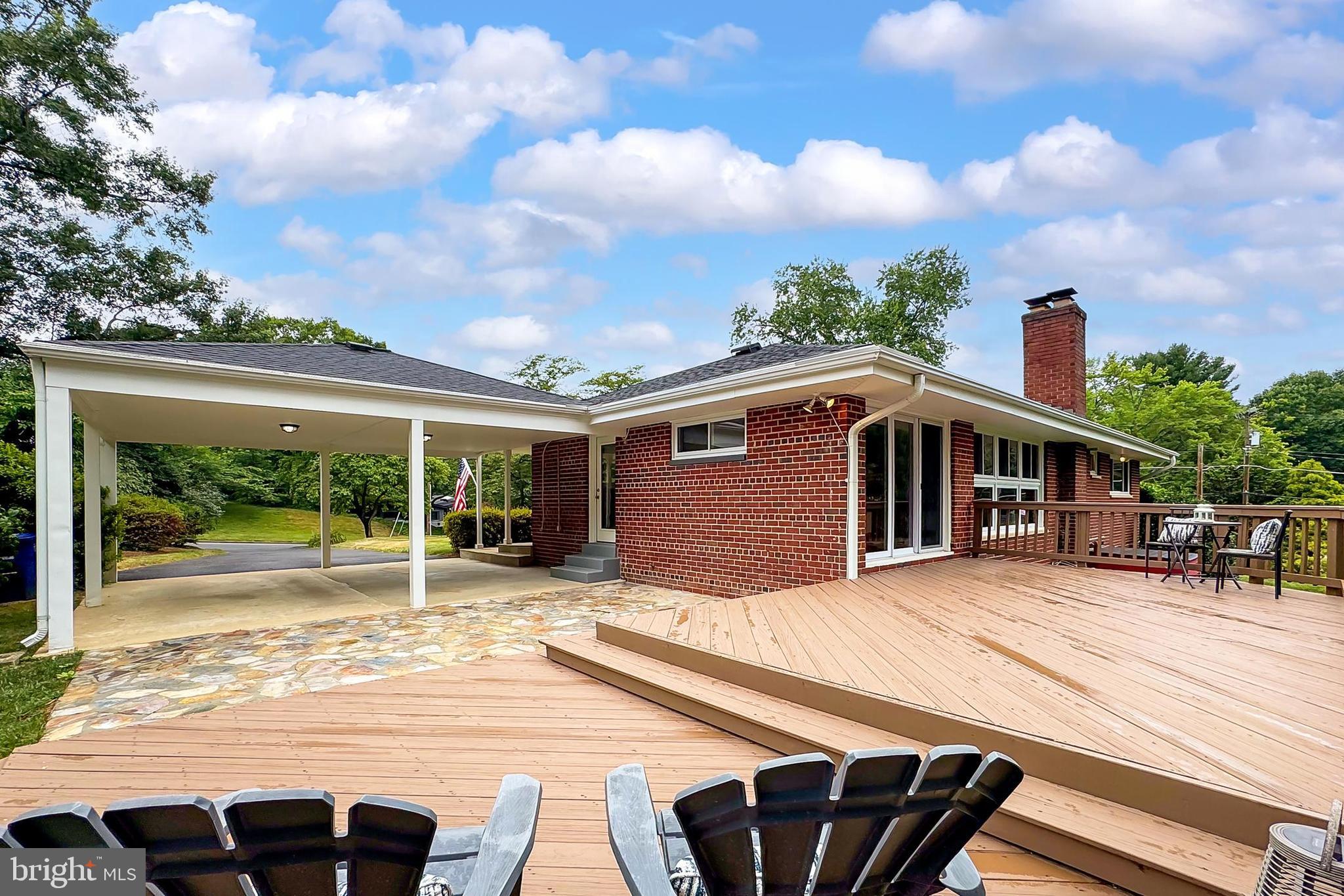 6534 Kerns Road Falls Church, VA 22044 - Photo 38 of 42 Carport can also be used as a covered patio