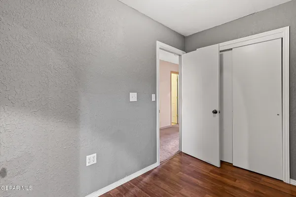 a view of empty room