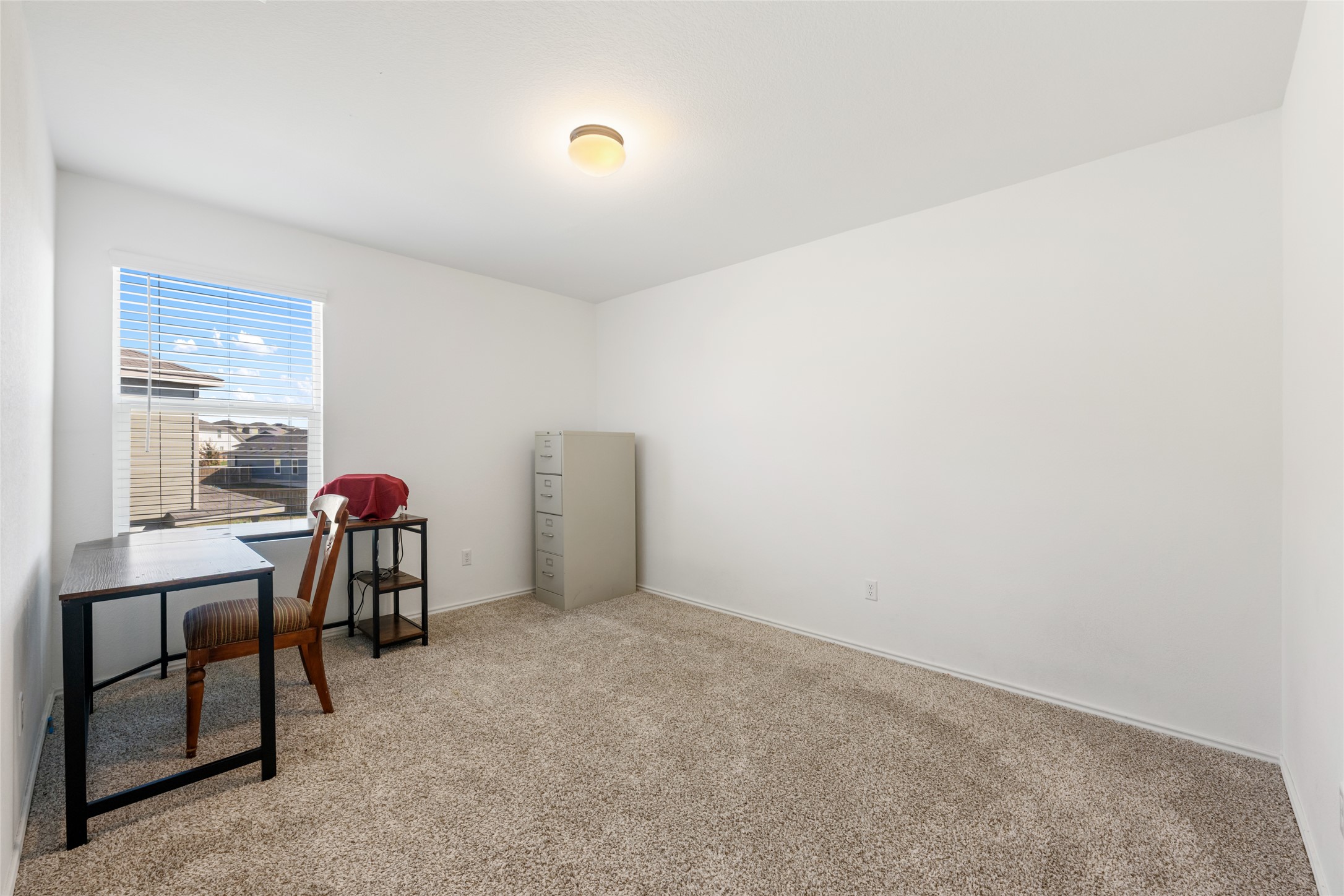 132 Joe Kidd Lane Jarrell, TX 76537 - Photo 28 of 39 a view of workspace with furniture and window
