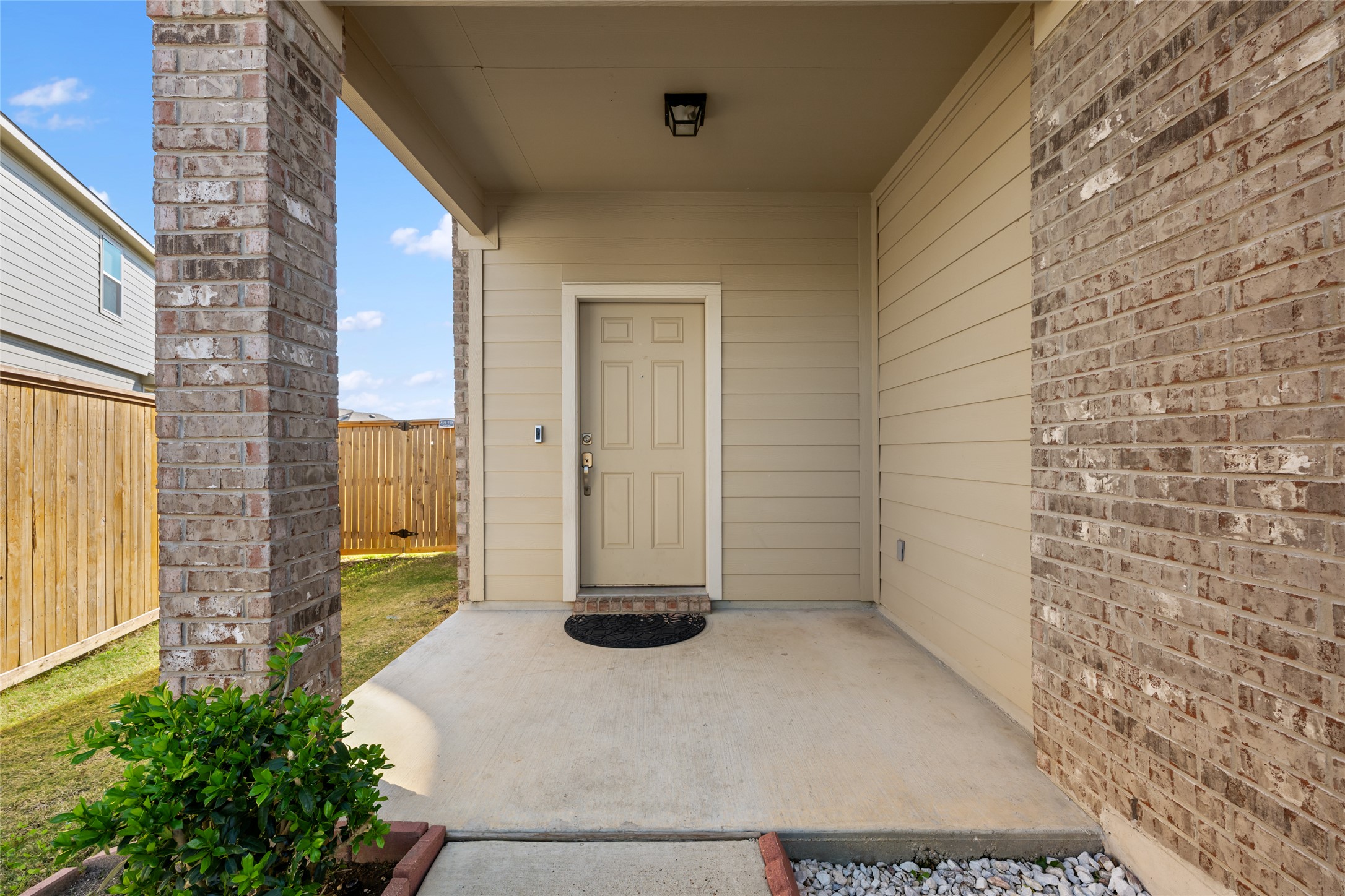 132 Joe Kidd Lane Jarrell, TX 76537 - Photo 35 of 39 a view of wooden door