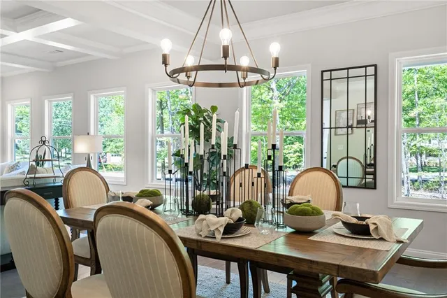 a view of a small space with window