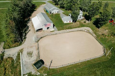 19 Trask Road Waterville, ME 04901 - Photo 4 of 50 Aerial View Back of Property Summer