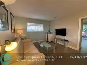 a kitchen with a stove and a microwave