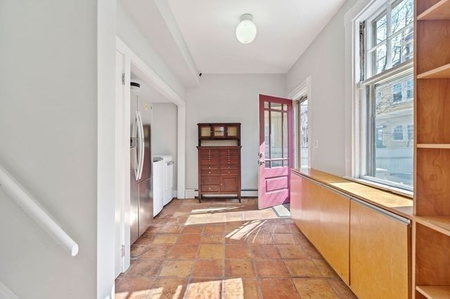 a view of a hallway with interior of the house