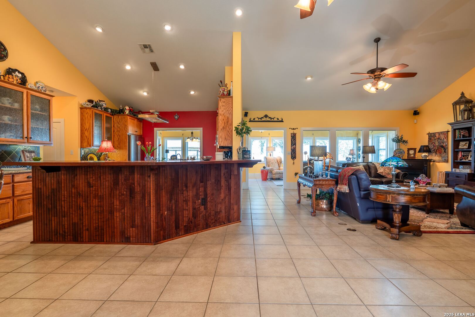 840 County Road 2250 Riviera, TX 78379 - Photo 23 of 45 a view of a living room and dining room