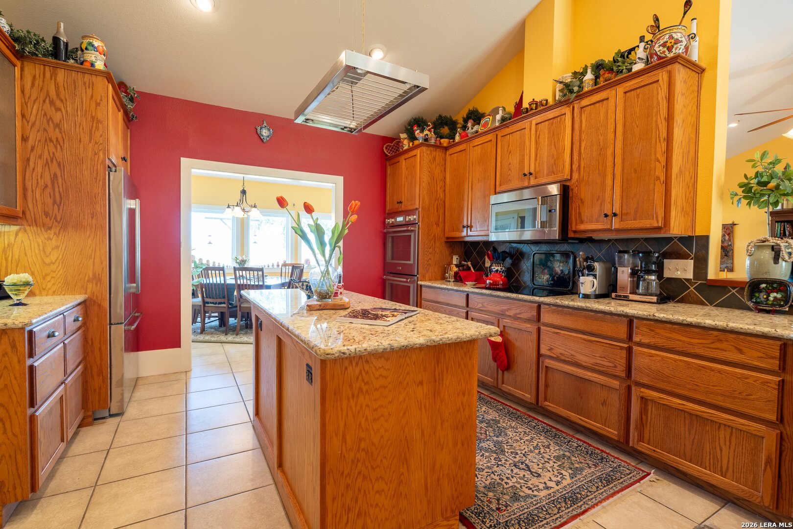 840 County Road 2250 Riviera, TX 78379 - Photo 30 of 45 a kitchen with stainless steel appliances granite countertop a sink and cabinets