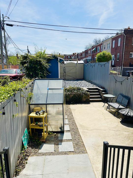1911 D Street Northeast Washington, DC 20002 - Photo 58 of 63 Sunny southern-facing back yard area