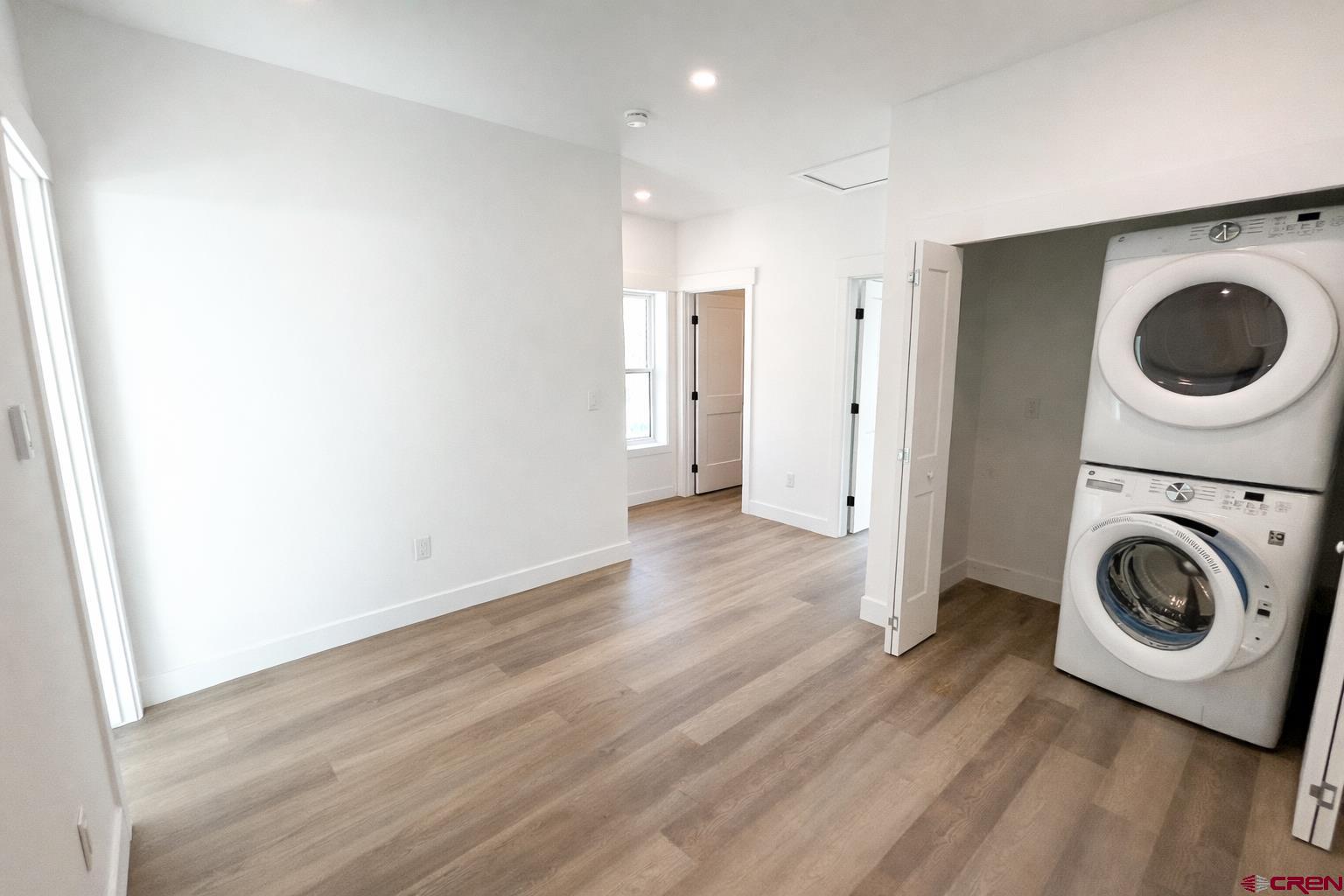 655 5th Street, Unit A Silverton, CO 81433 - Photo 8 of 9 a view of a storage & utility room with wooden floor