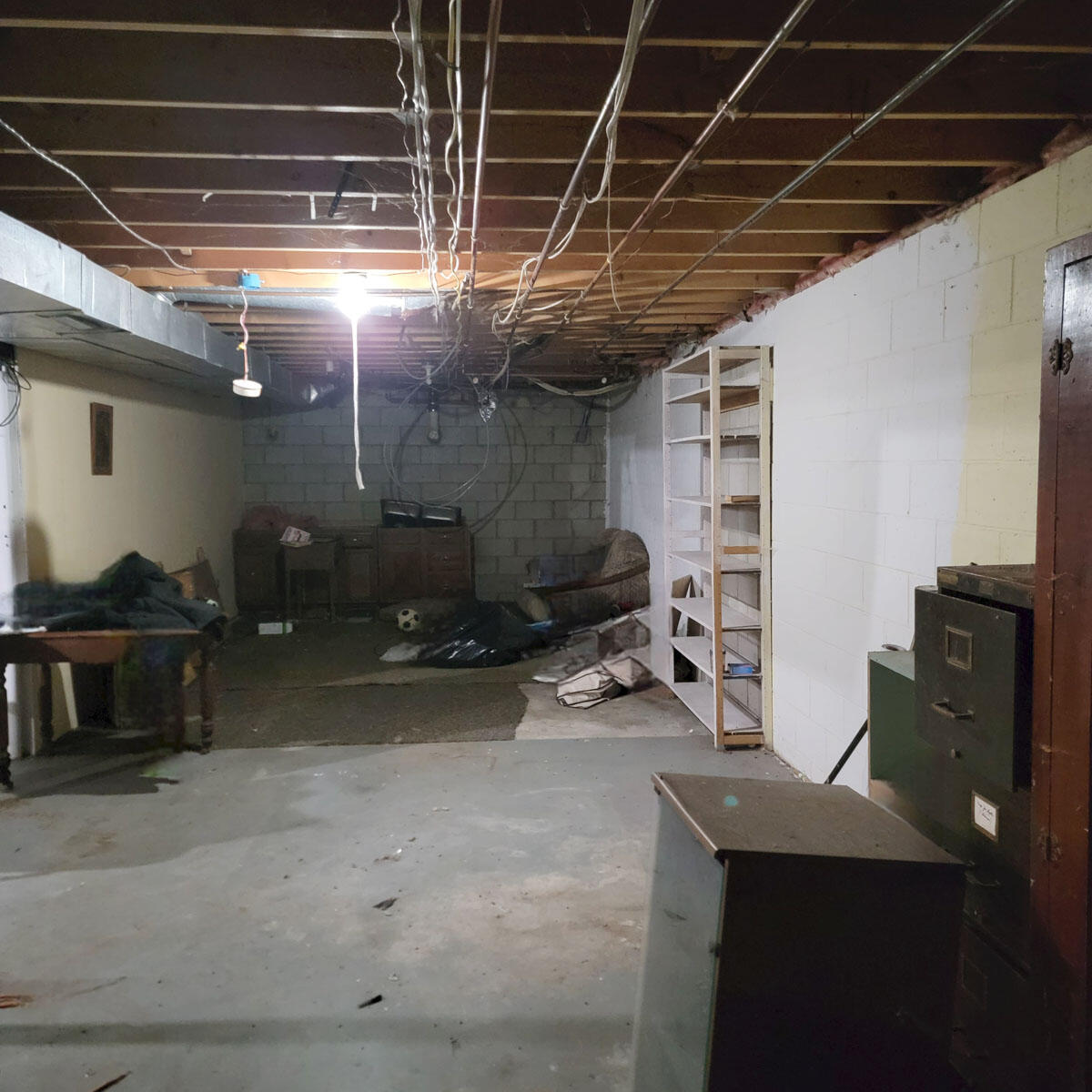 9866 Erdman Road Onekama, MI 49675 - Photo 30 of 48 basement view