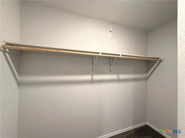 a close up view of racks