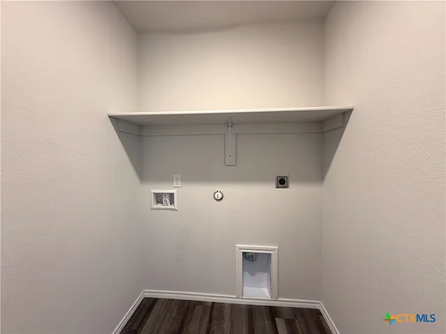 a backyard of a house with large trees